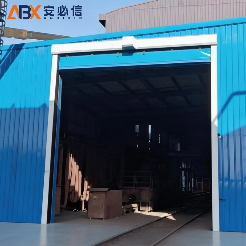 鹤岗市PVC堆积门